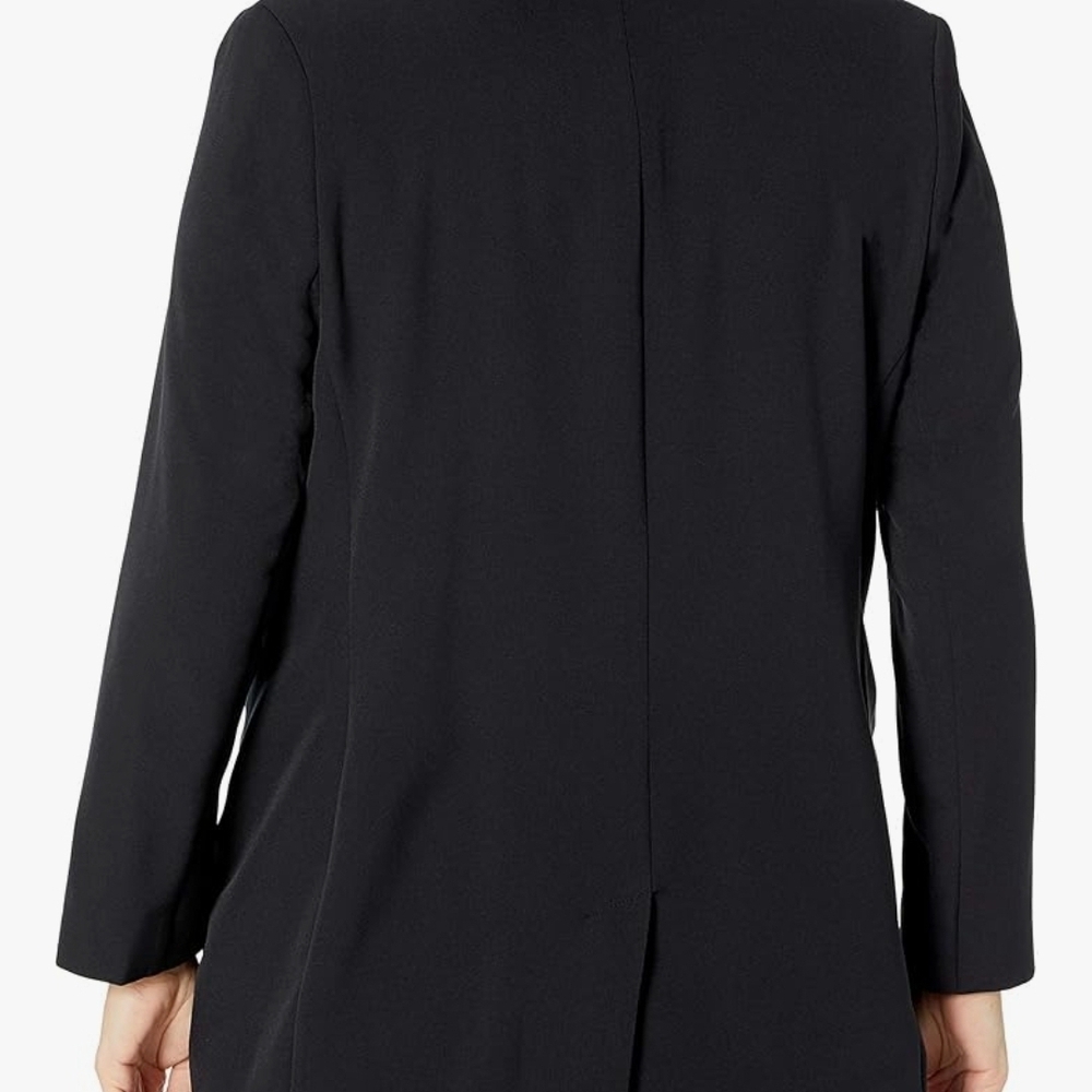 The Drop Women's Blake Long Blazer S Black NWT Retail $75 - Picture 5 of 10